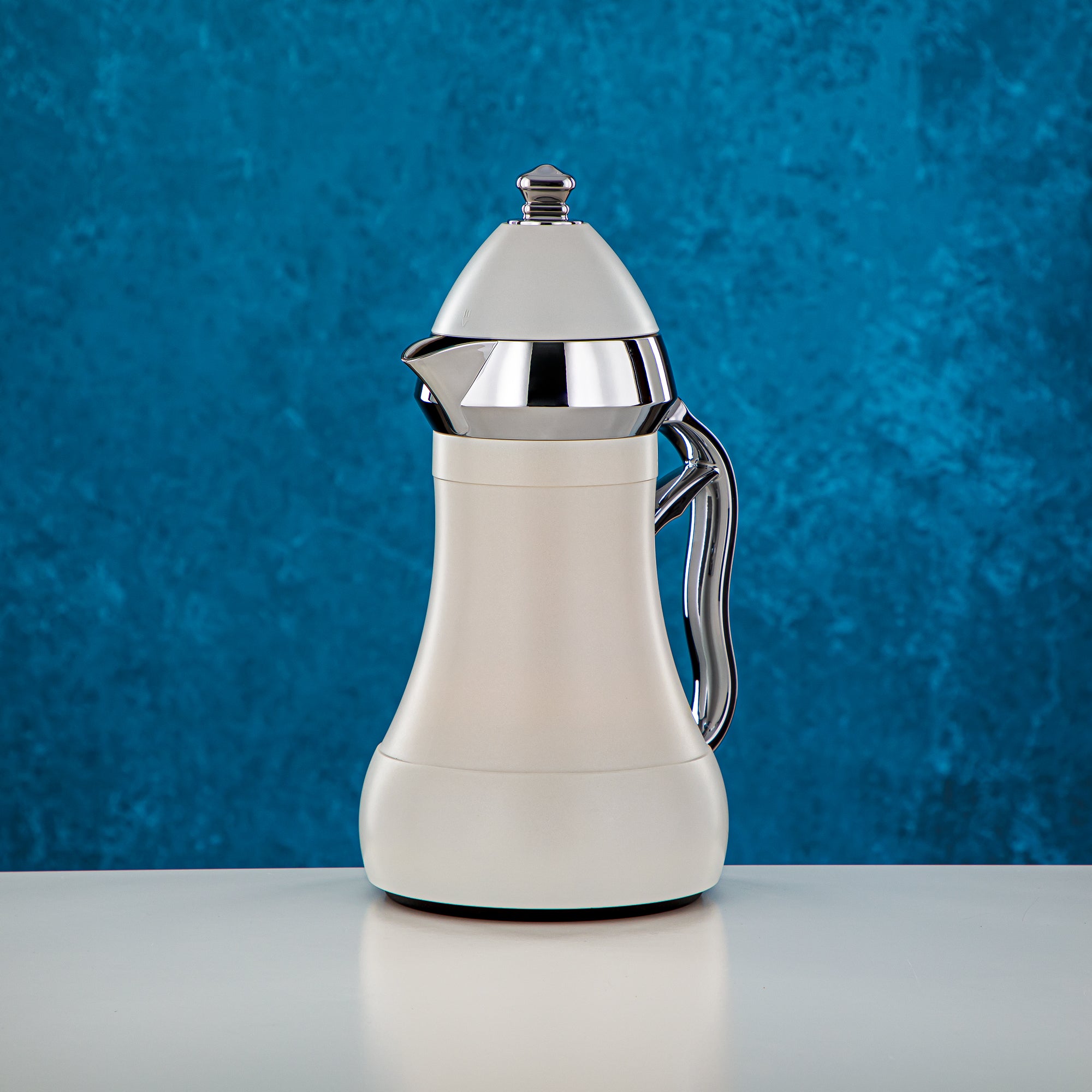 المرجان طقم ترامس</i> قطعتين ابيض وفضي - AMJ-070/B070Q330YZC