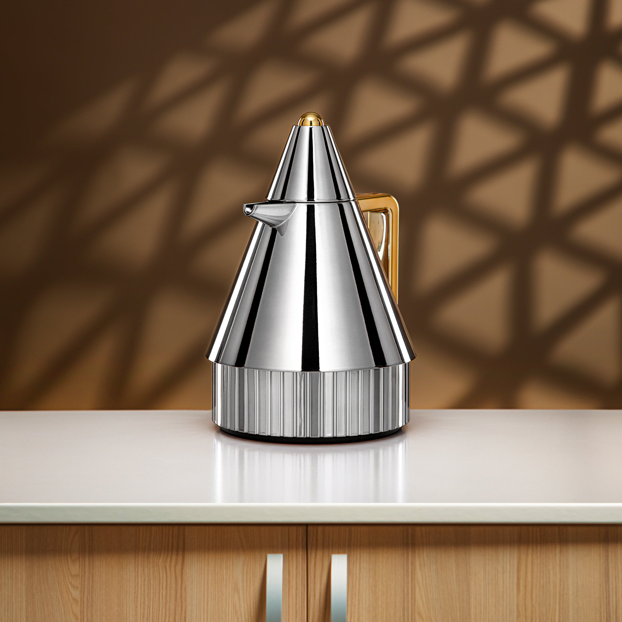 طقم ترامس المرجان ١ لتر + ١ لتر فضي وذهبي