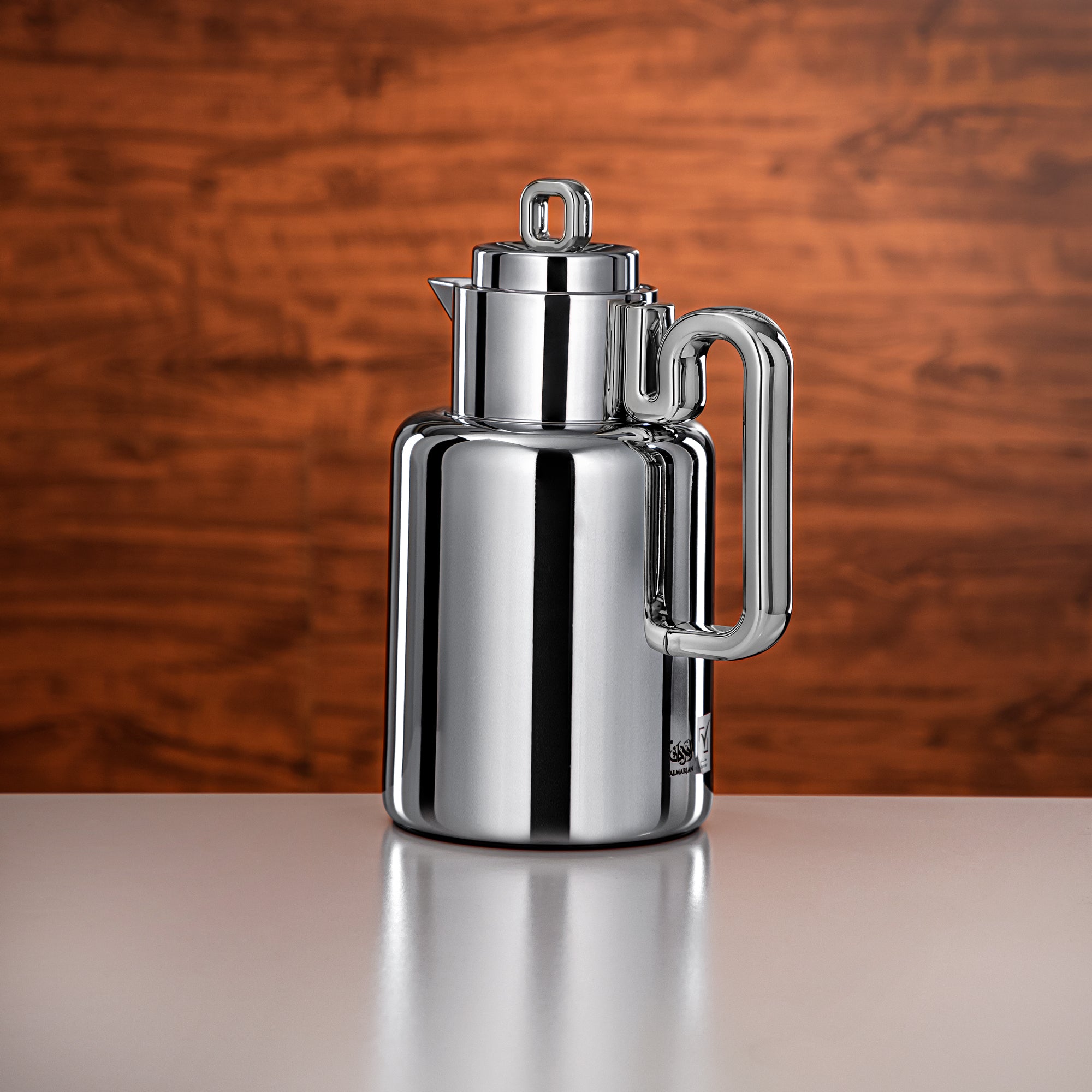 Almarjan Vacuum flask Set 0.5 liter + 1 liter silver (FG815-050/100 ALLC)