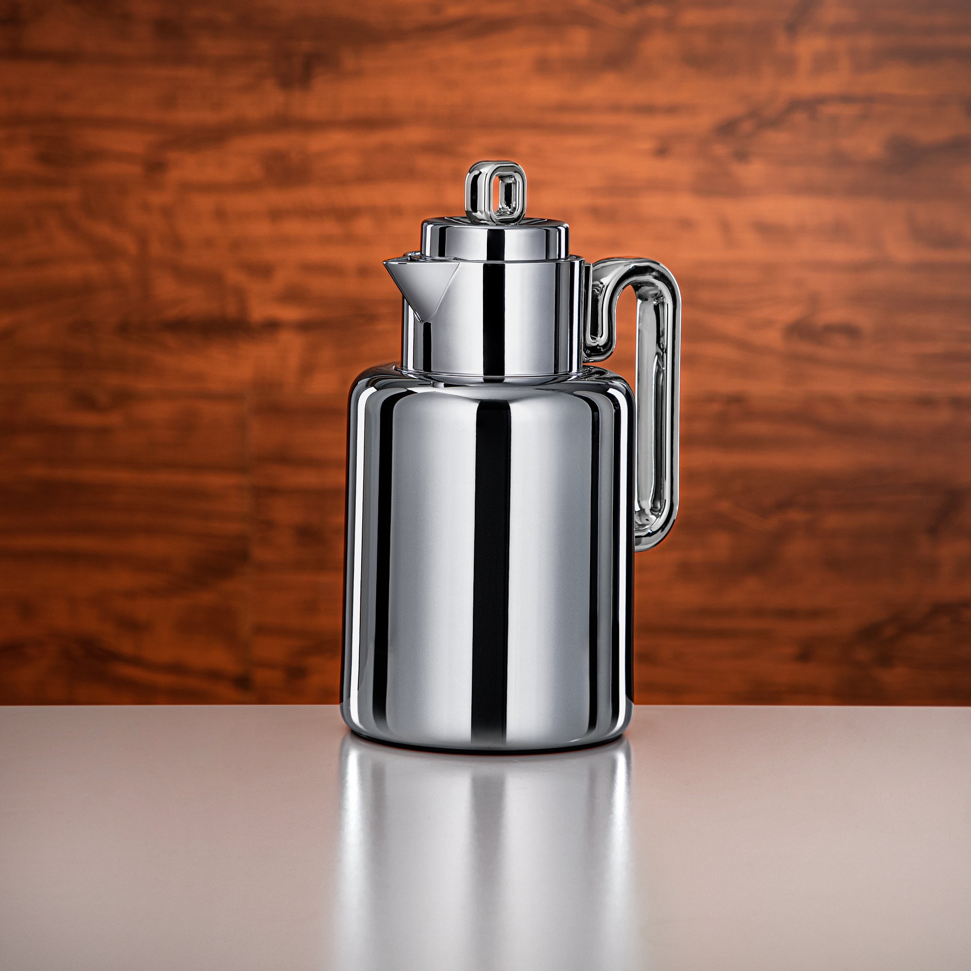 Almarjan Vacuum flask Set 0.5 liter + 1 liter silver (FG815-050/100 ALLC)