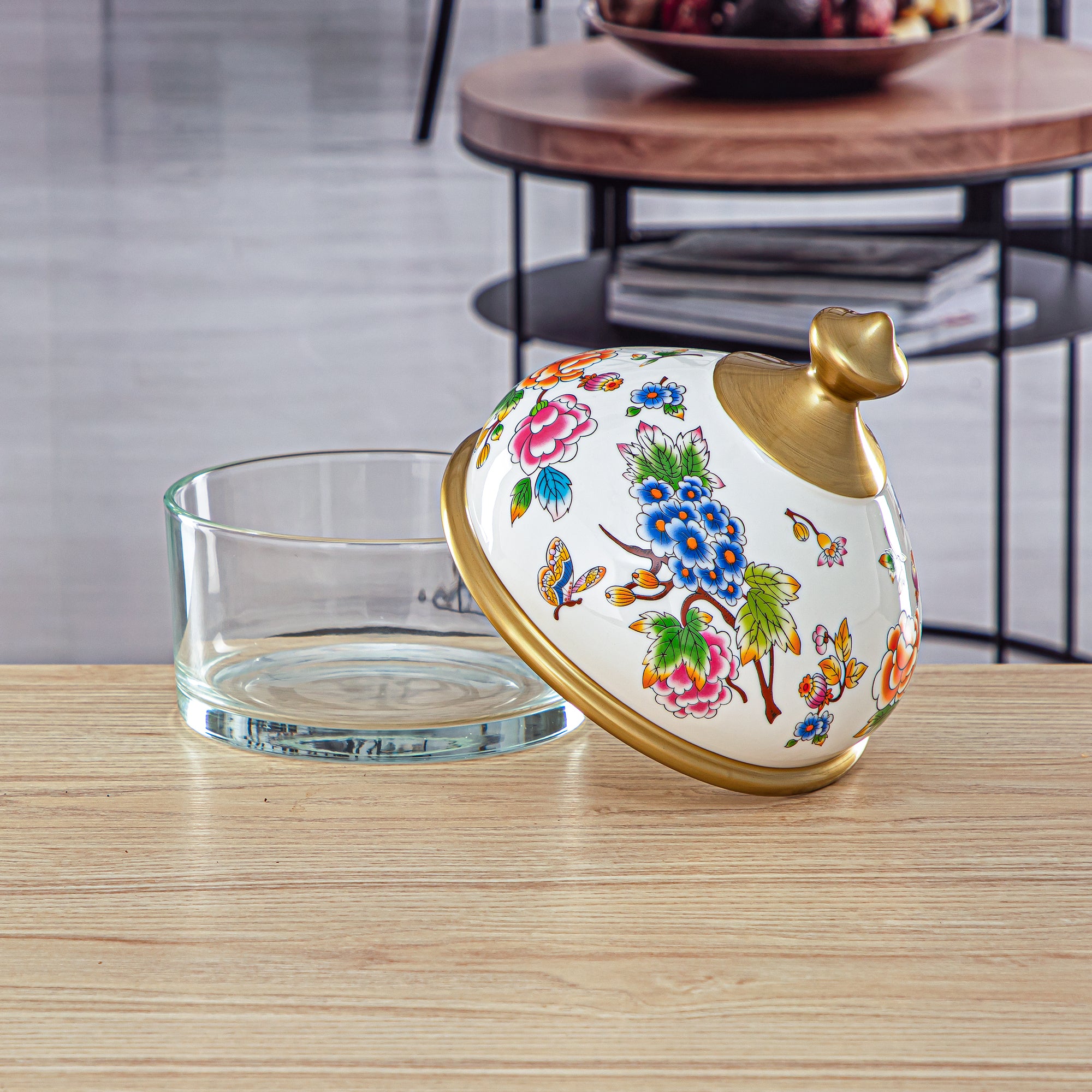 برطمان تشكيلة فنون من المرجان 15 سم - 2070