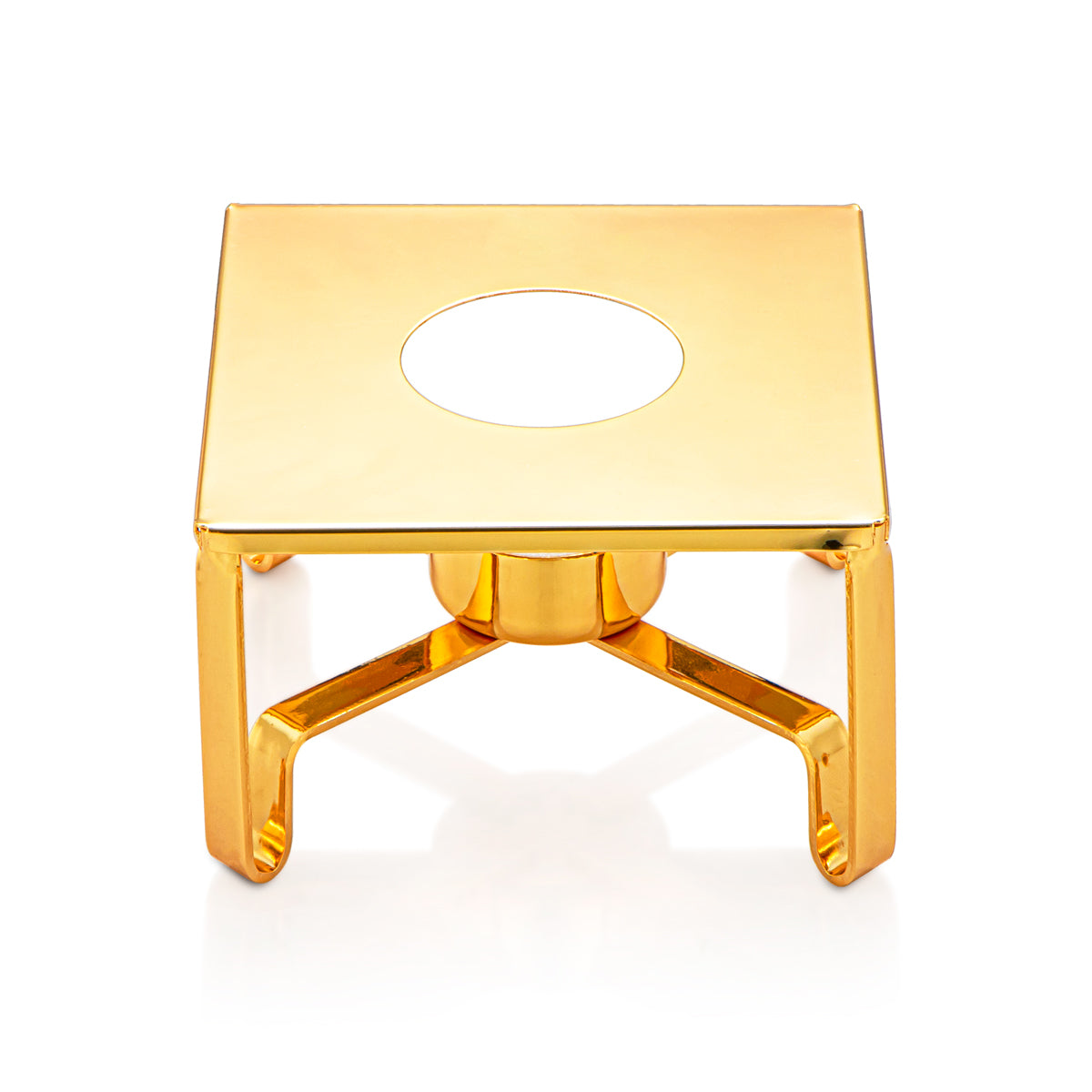 سخان المرجان للشاي والقهوة 12 سم ذهبي - HT220940