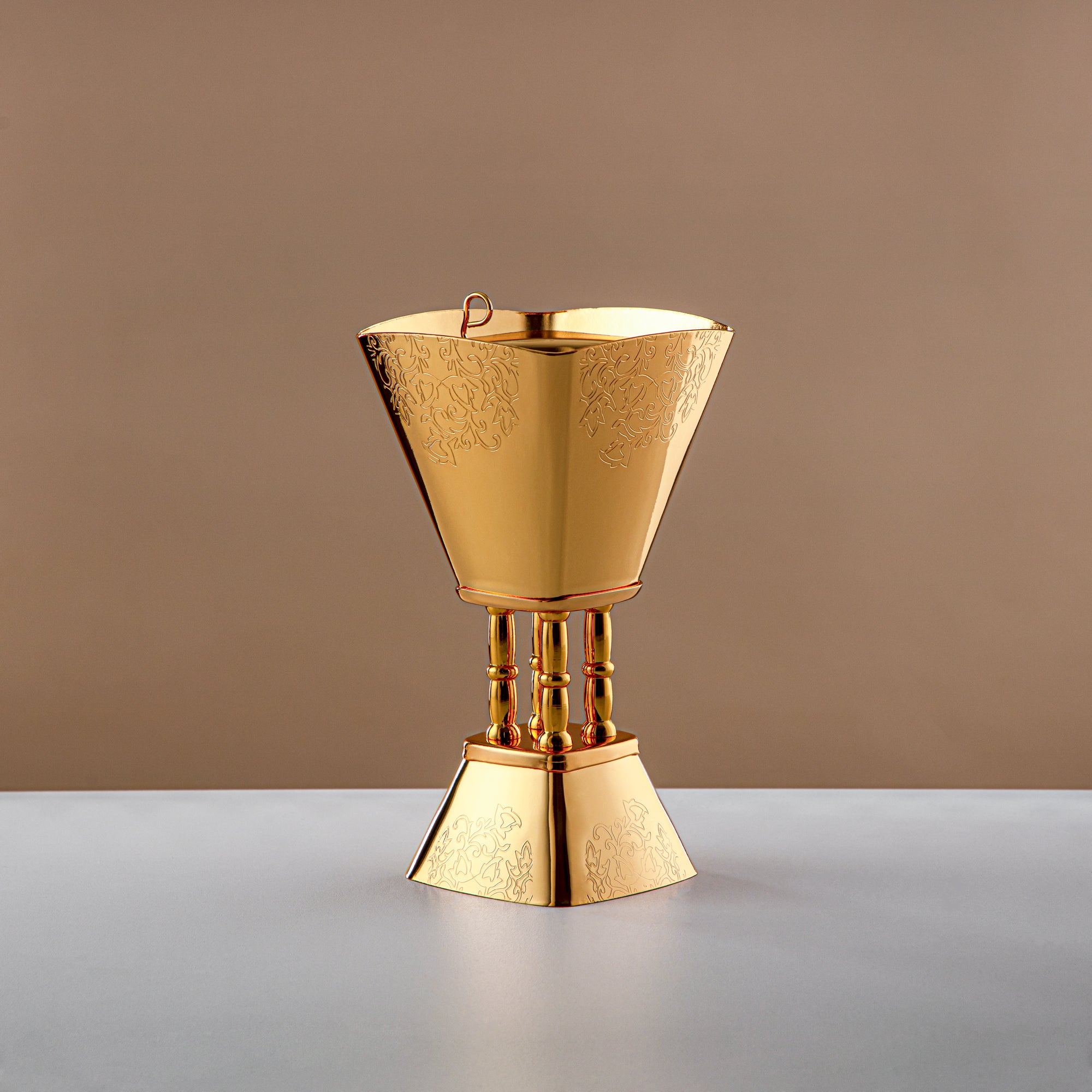 مبخرة المرجان ذهبي، متوسط (HT2408014) مبخرة عود