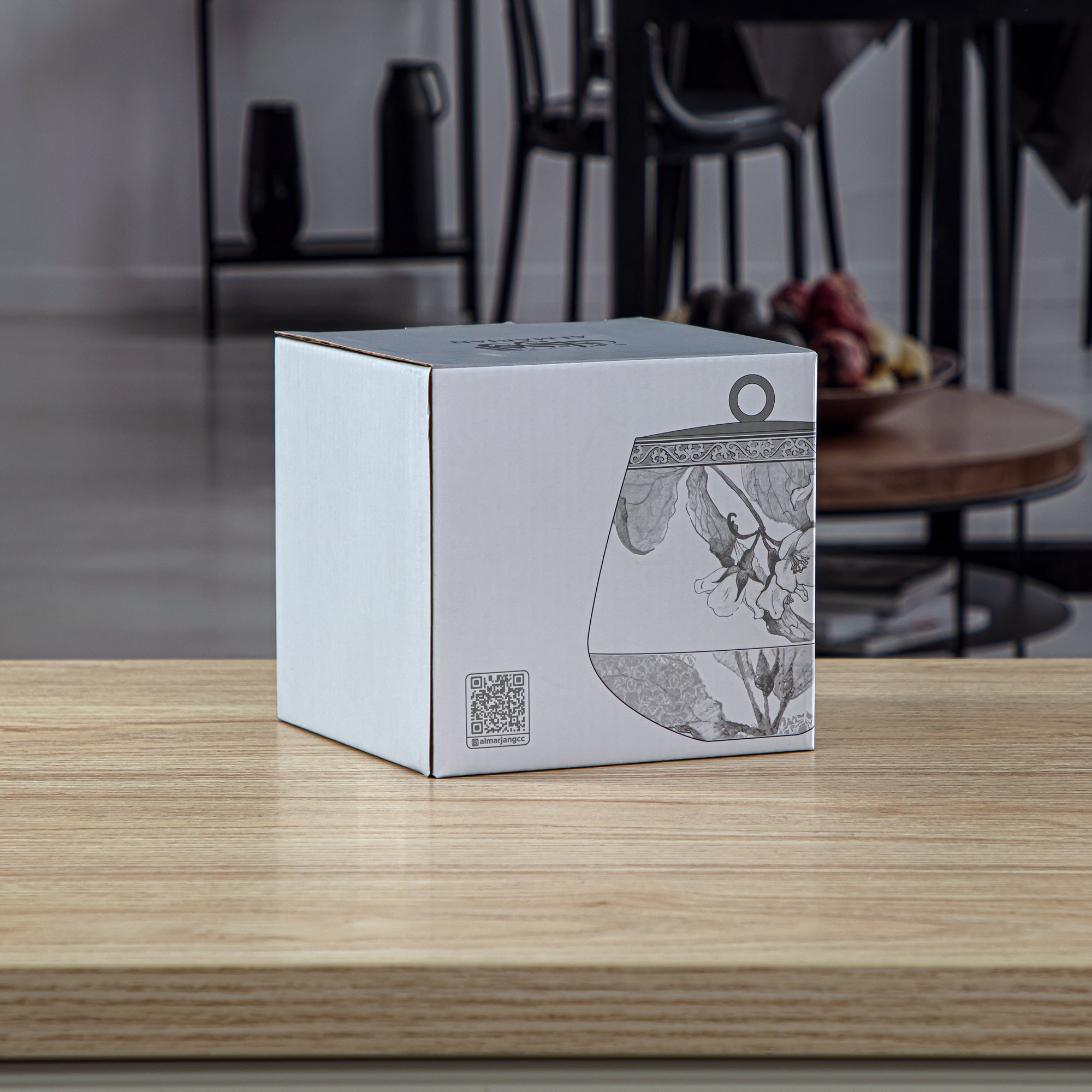 برطمان كوكيز بورسلين من المرجان 1200 مل - 8588