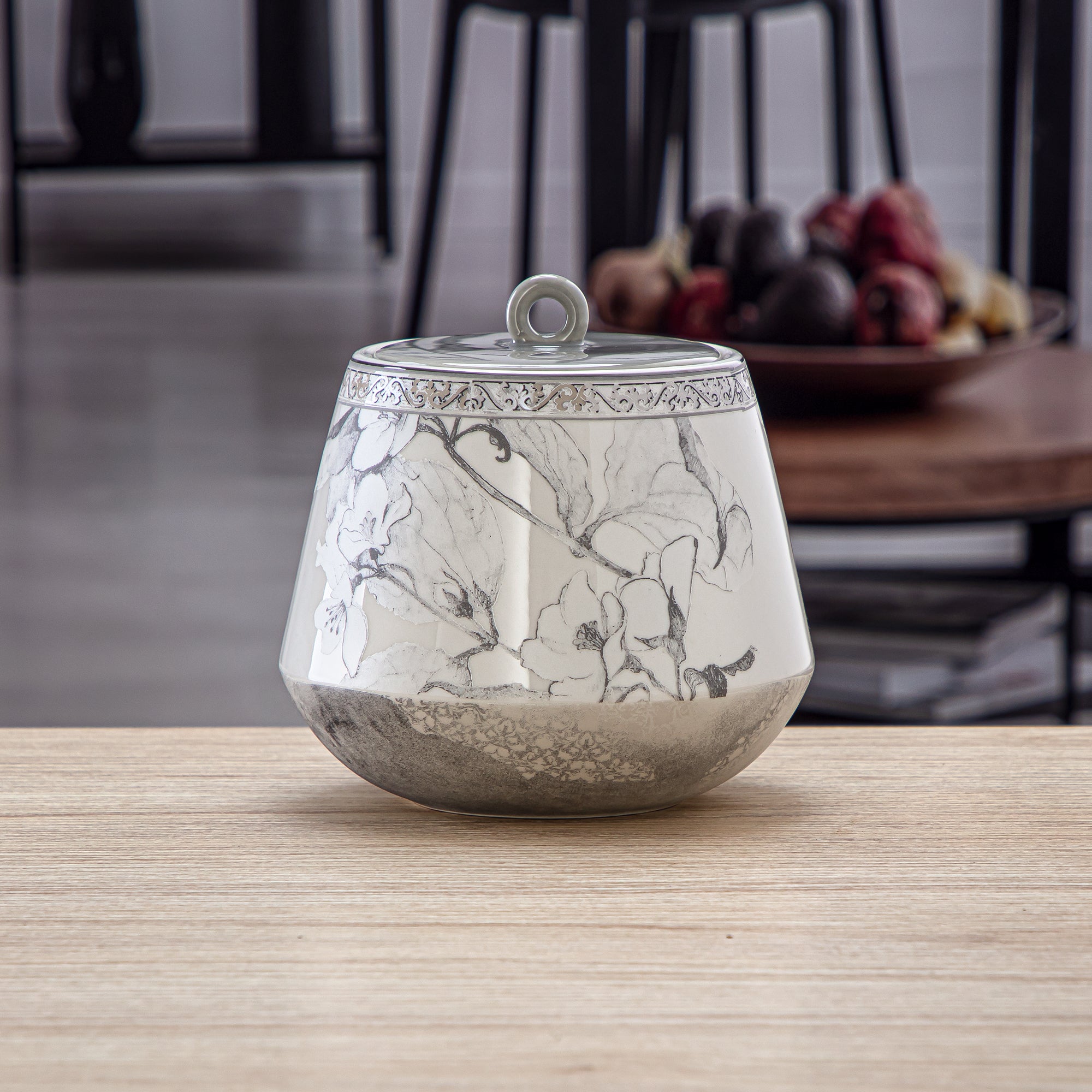 برطمان كوكيز بورسلين من المرجان 1200 مل - 8588