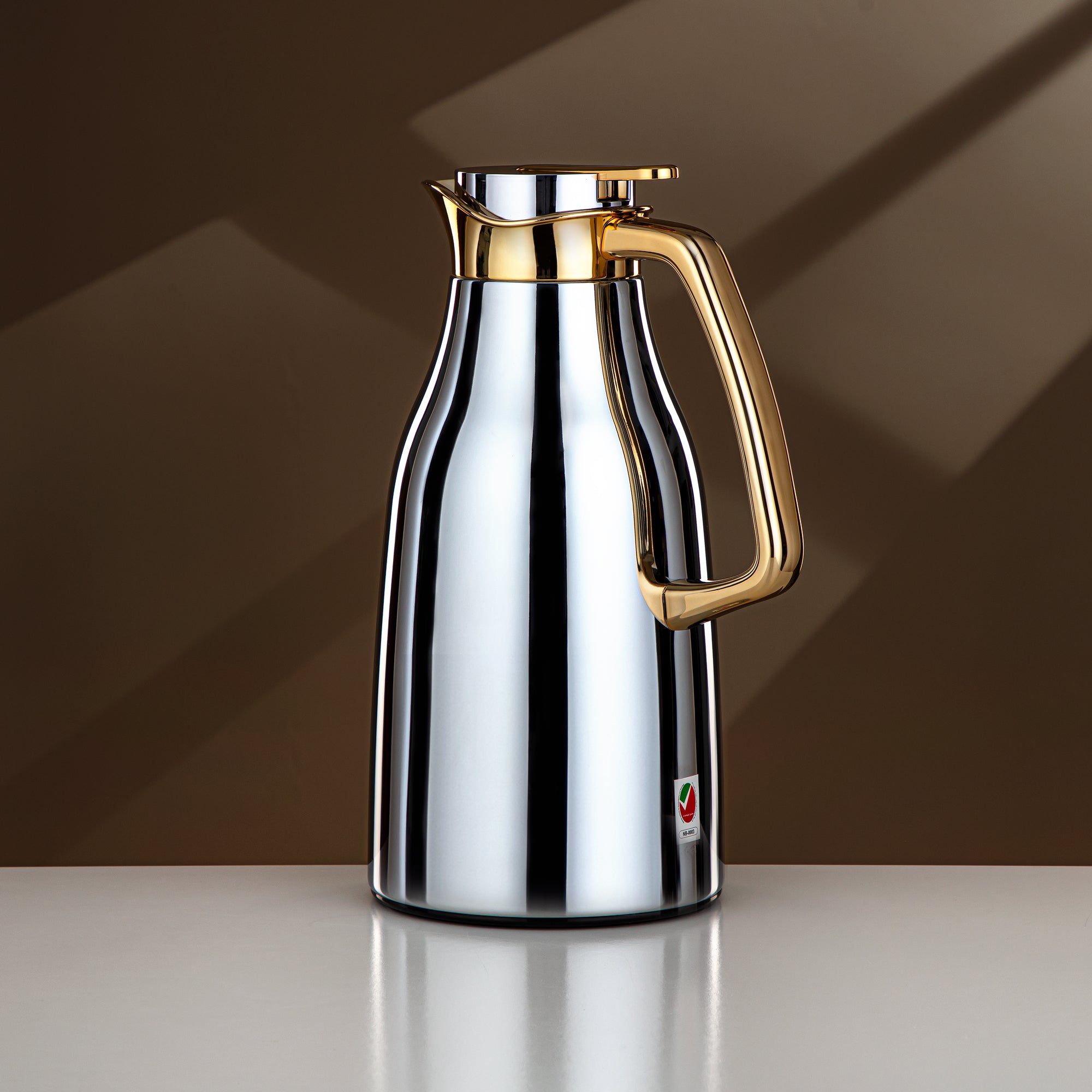 ترمس المرجان سعة 1.3 لتر باللونين الفضي والذهبي RGC-1300CC95