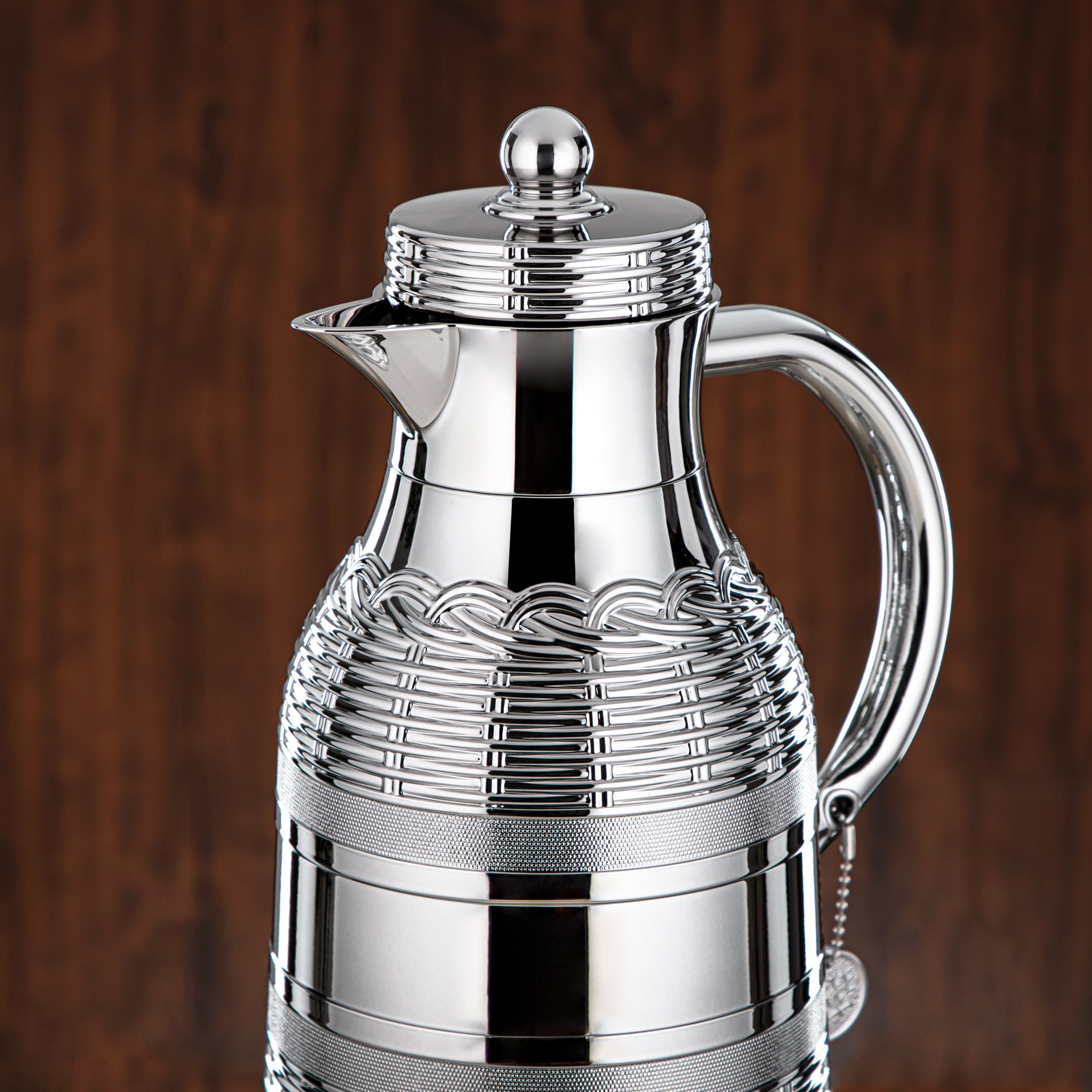 طقم ترامس المرجان مكون من قطعتين فضي - RYP-0700/1000 C