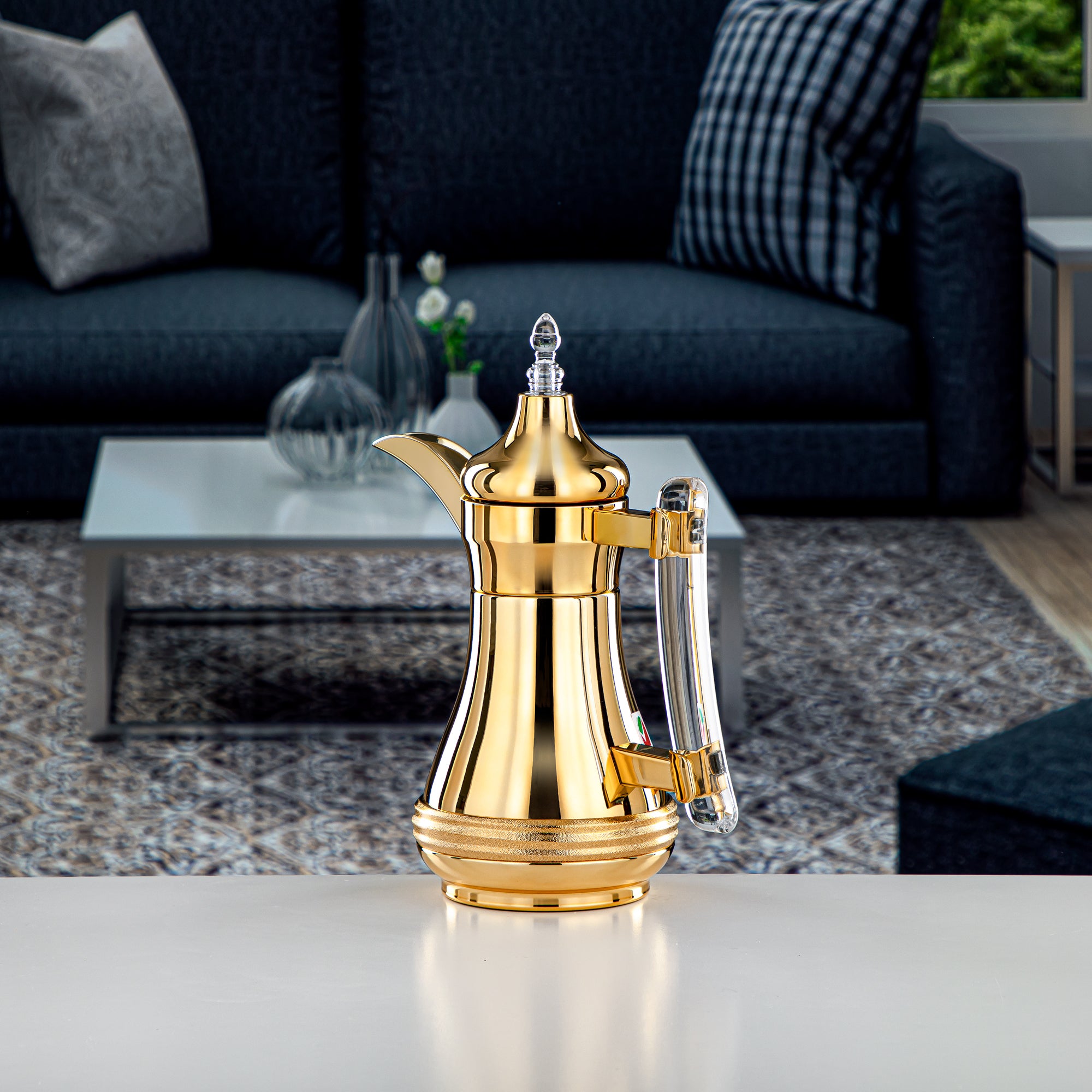 ترمس المرجان 0.35 لتر ستانلس ستيل ذهبي SND-035G-CLR