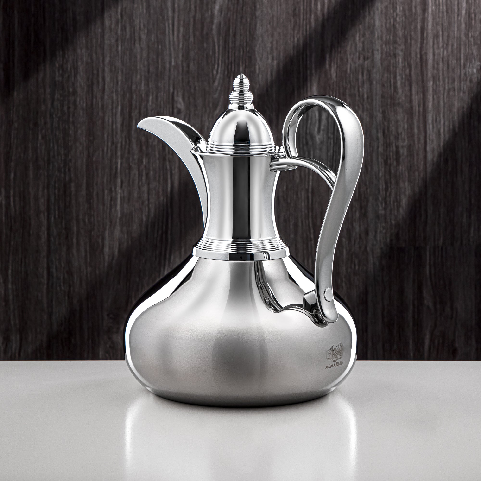 ترمس المرجان 1 لتر ستانلس ستيل - فضي بالكامل - SS-Queen-10C S/S