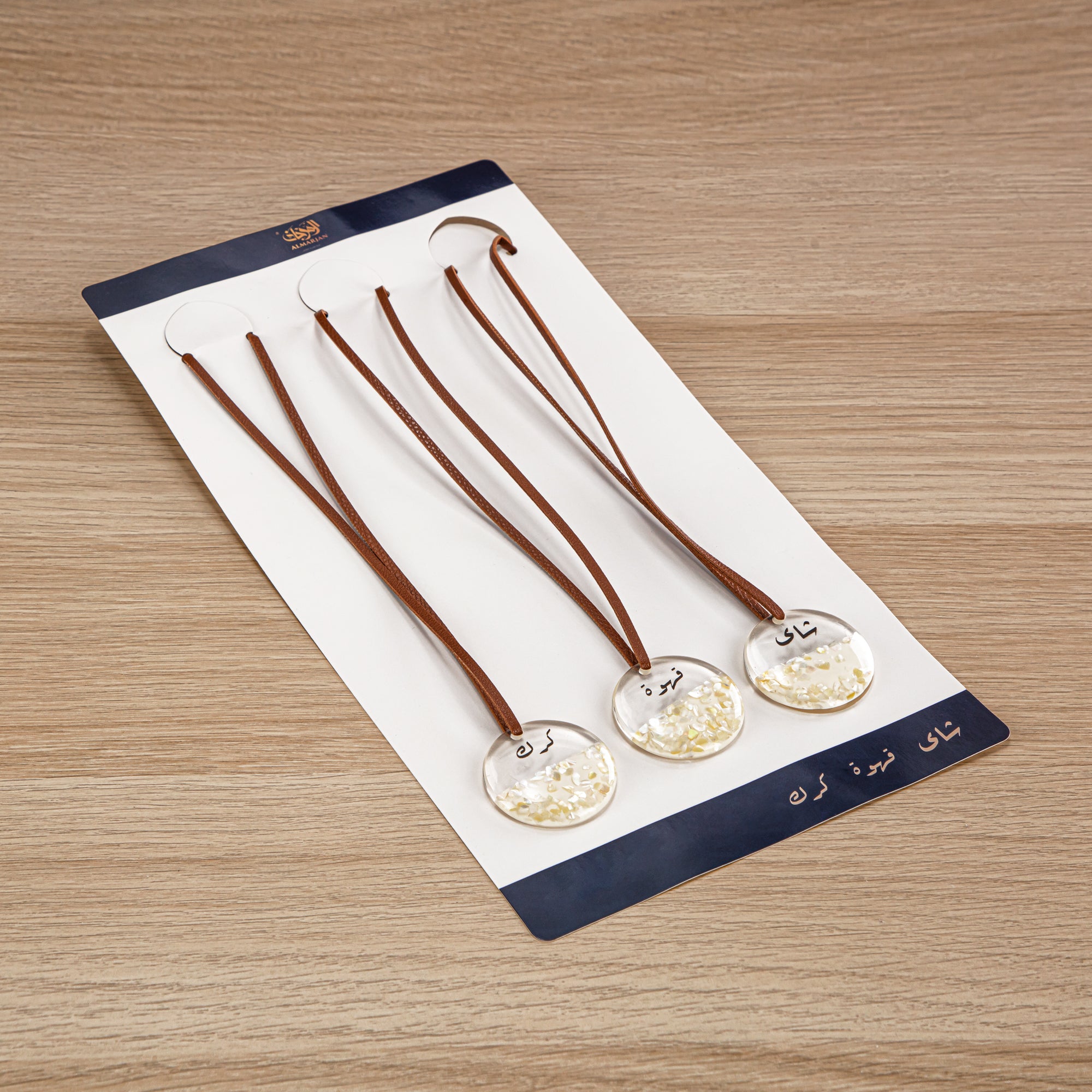 Almarjan 3 Pieces Round Tag Set For Vacuum Flasks - TRHG-1