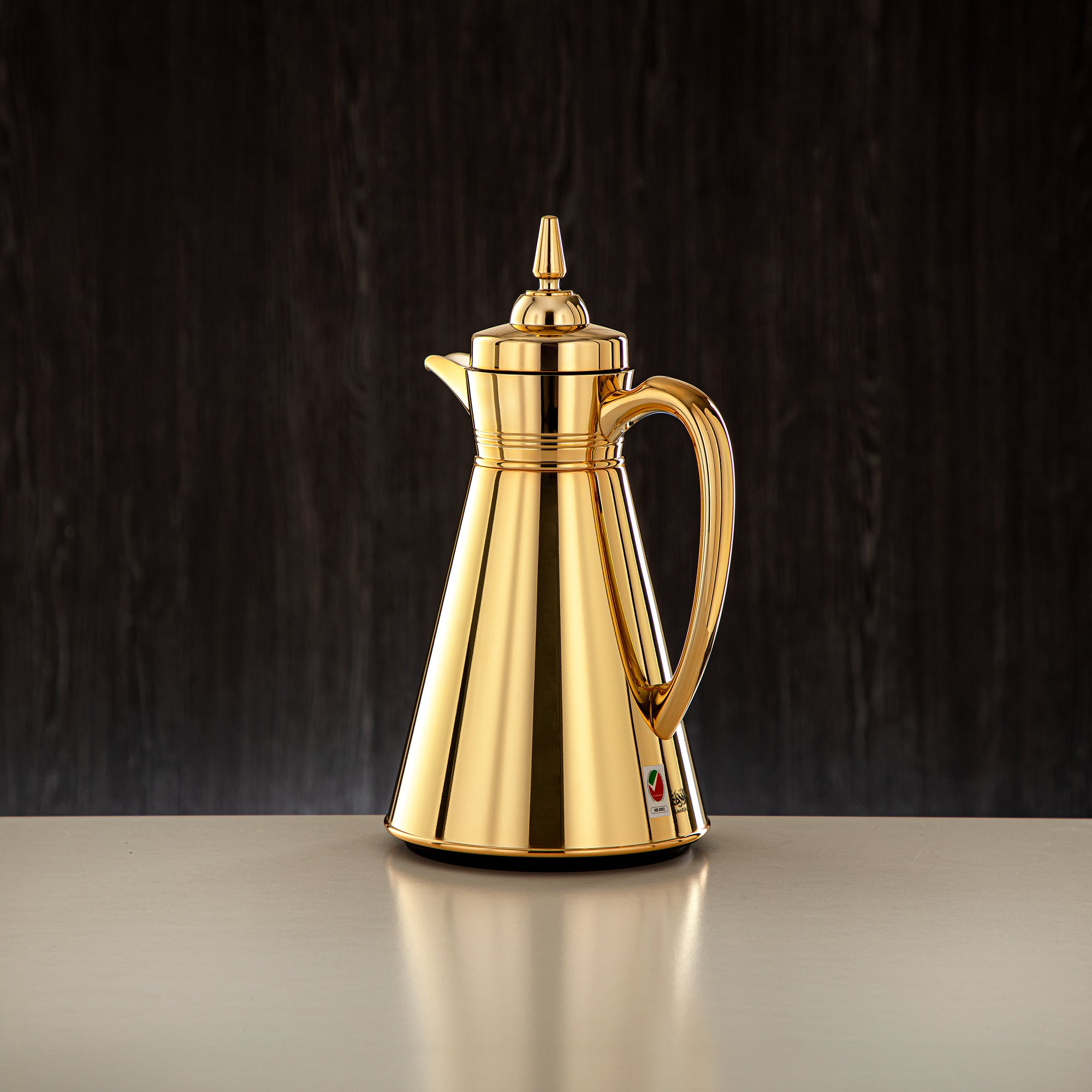 ألمرجان طقم ترامس، 0.7 لتر + 1 لتر، ذهبي (UBC-A0700/B1000 C95) - أدوات تقديم رمضان