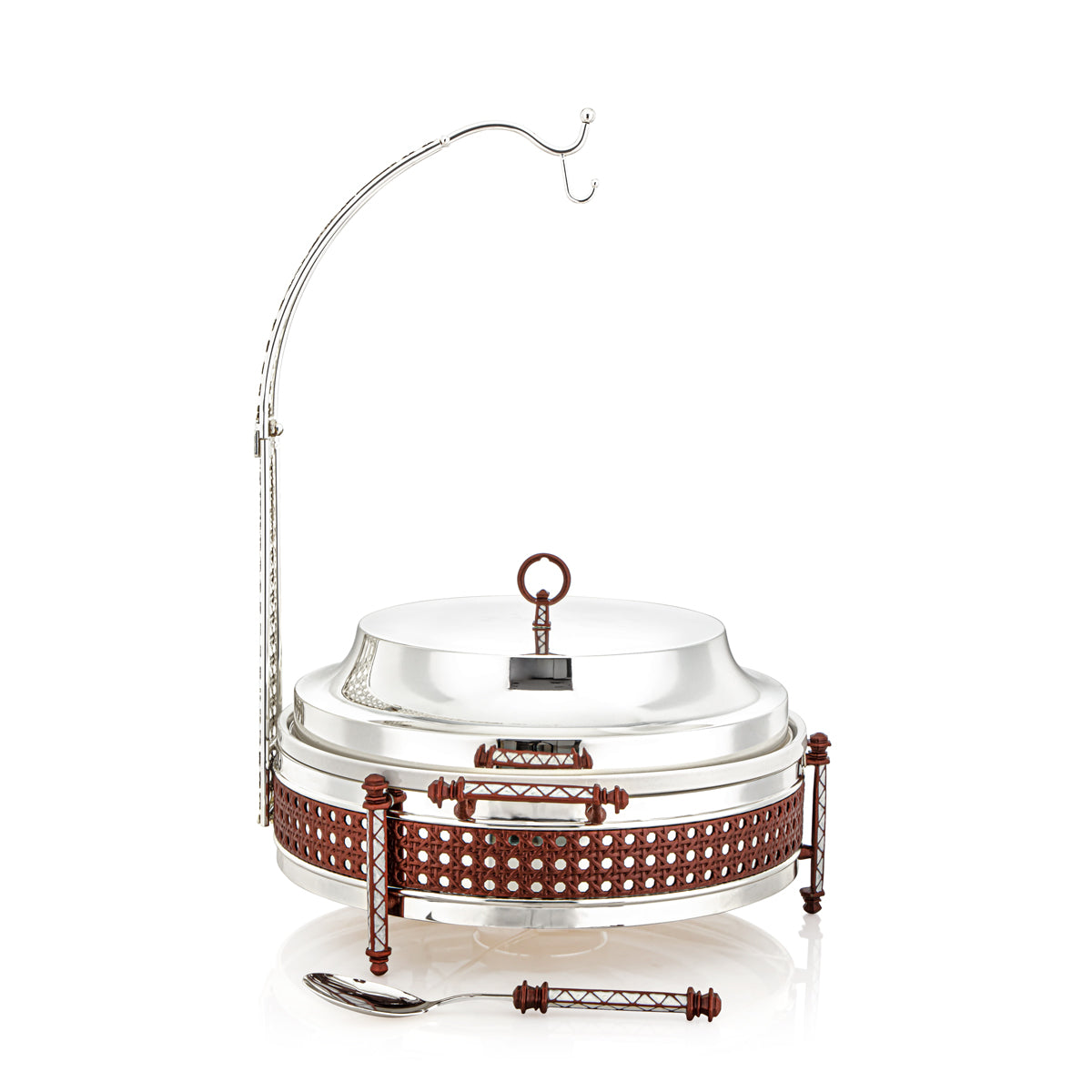 المرجان 3500 مل سخان طعام الواحة فضي - FW01-SCN-L