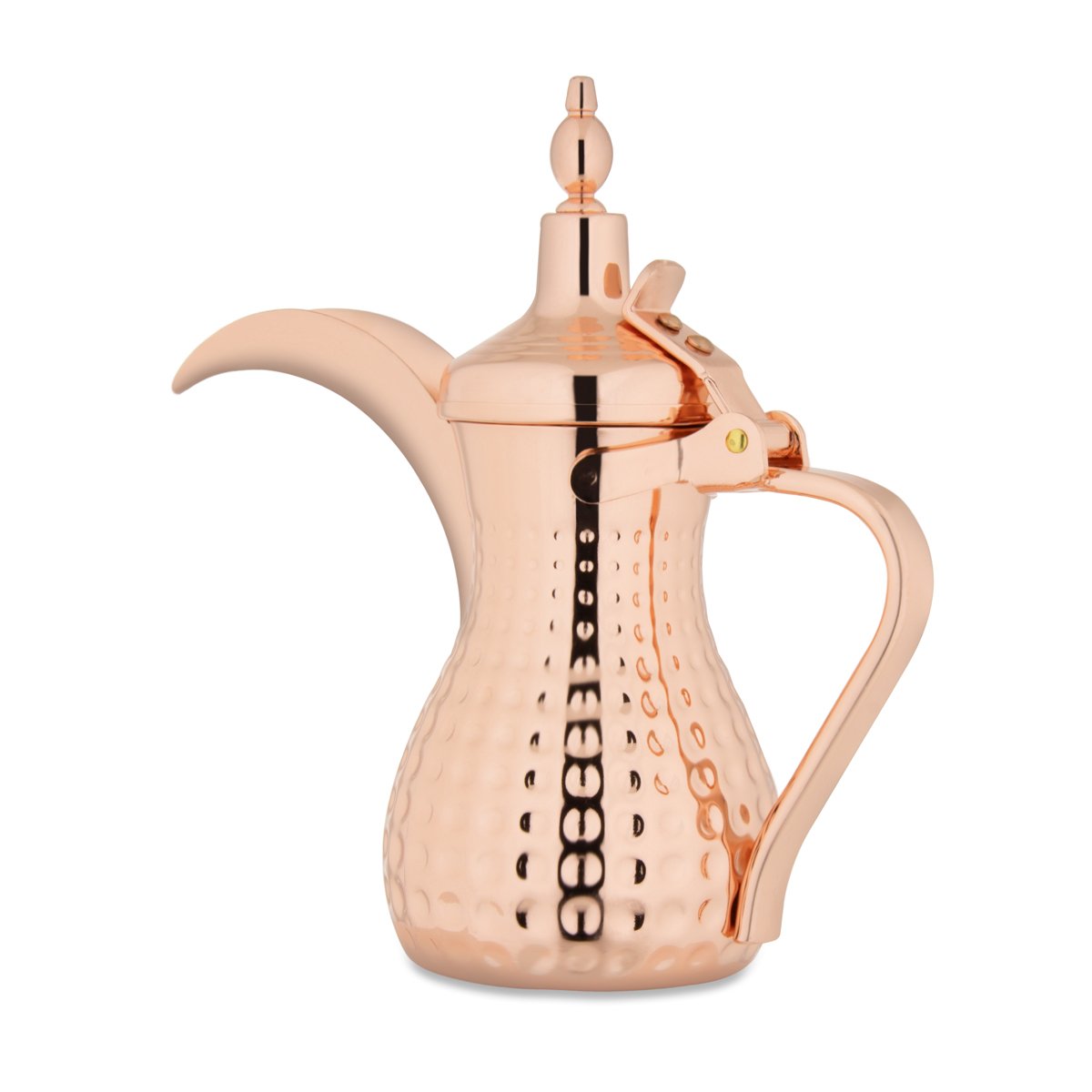 Almarjan 0.5 Liter Hammered Collection Stainless Steel Dallah Copper - STS0010558