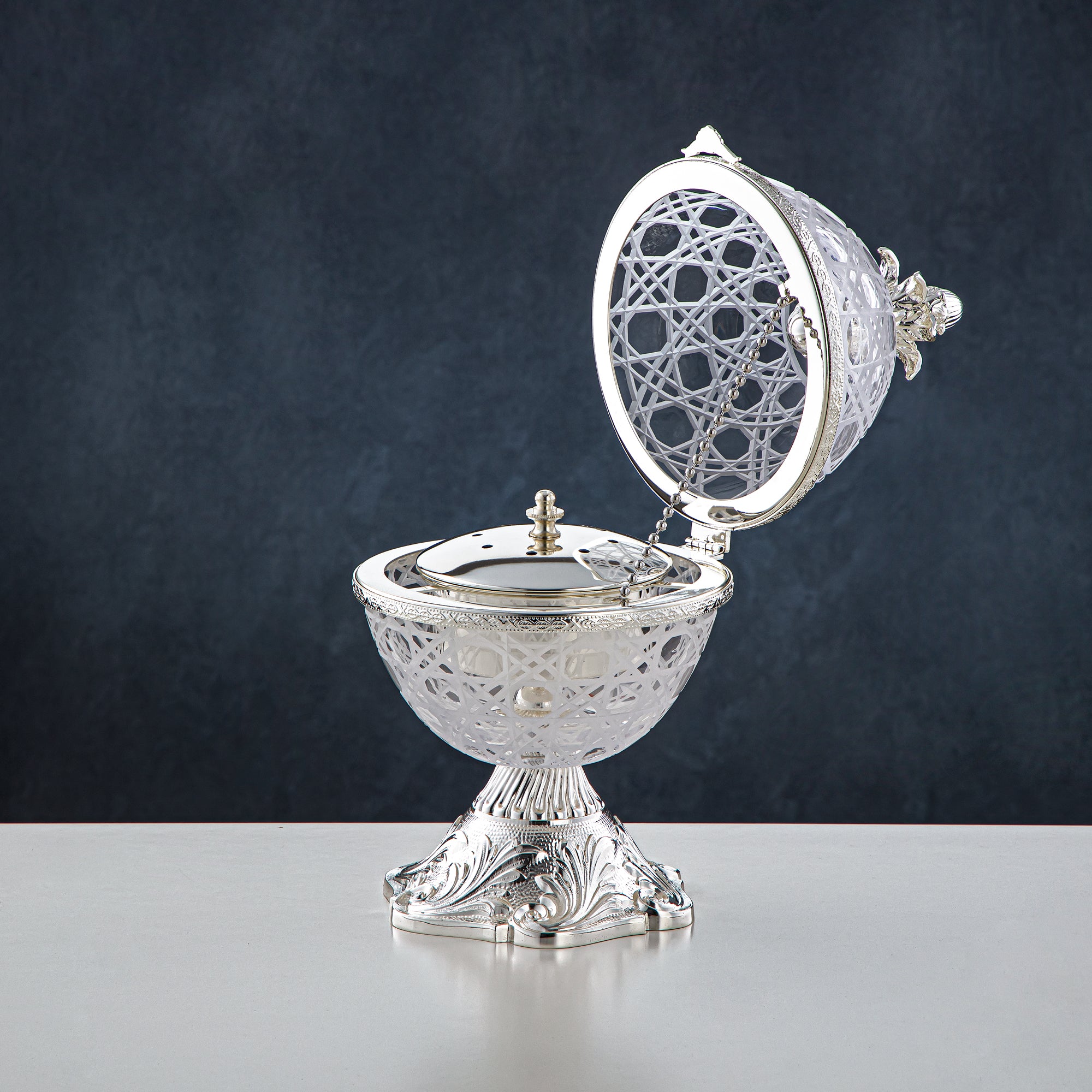 Almarjan Glass Incense Burner CC20230817