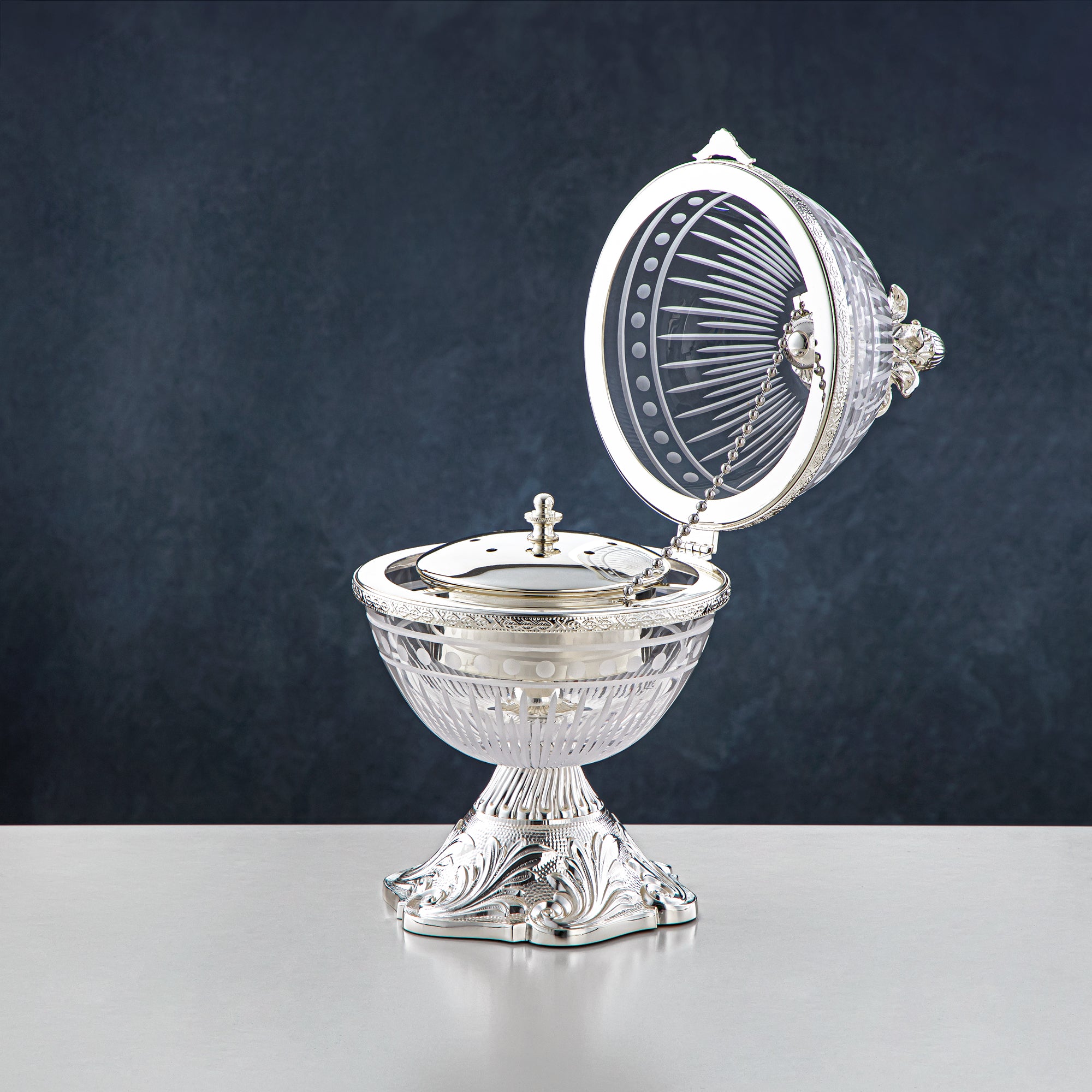 Almarjan Glass Incense Burner CC20230819