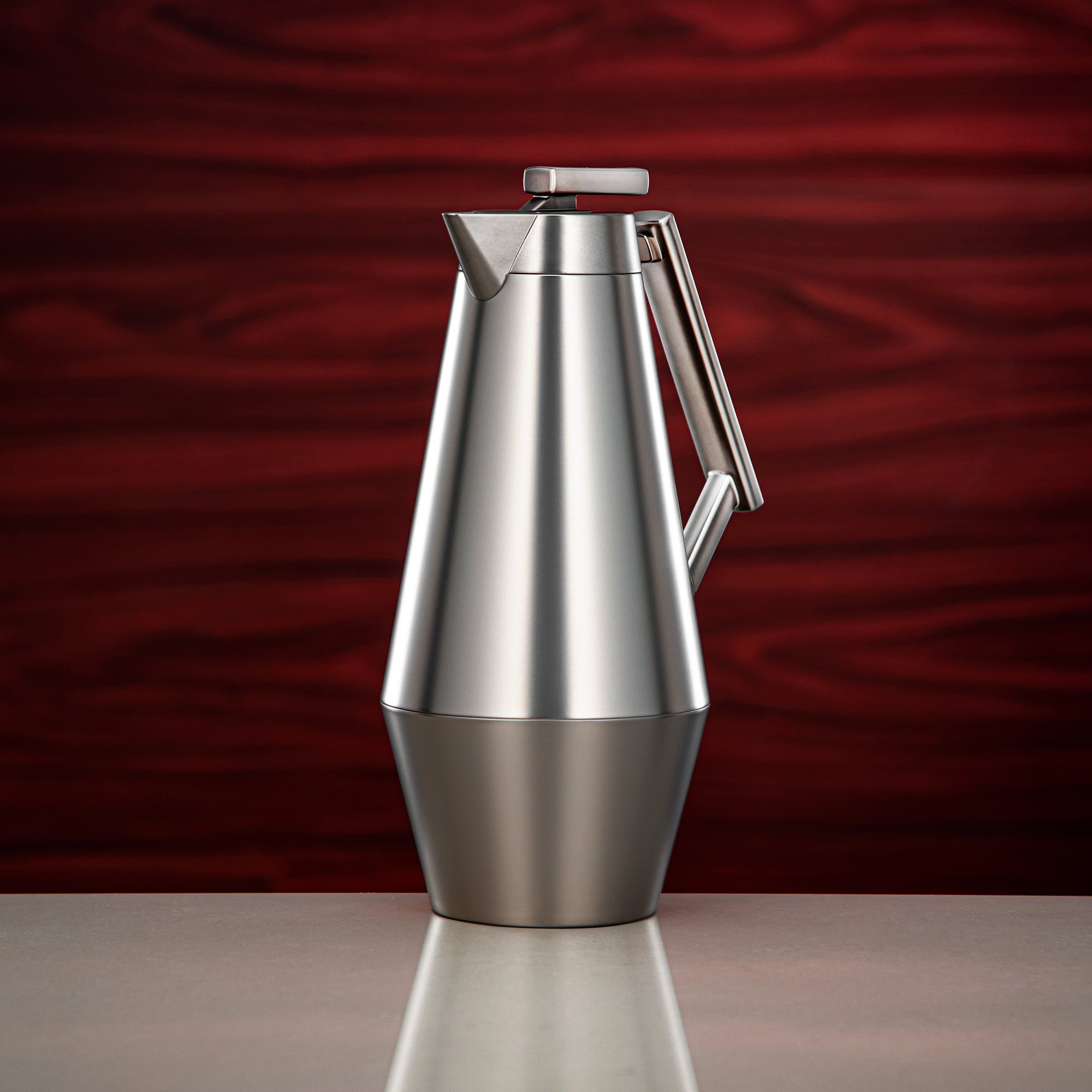 طقم ترامس المرجان 0.7 لتر و1 لتر مطفي نيكل