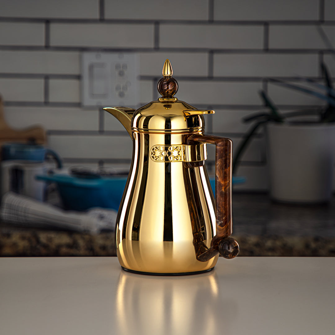 Almarjan 0.35 Liter Vacuum Flask Gold - FG803-035 PBR/G