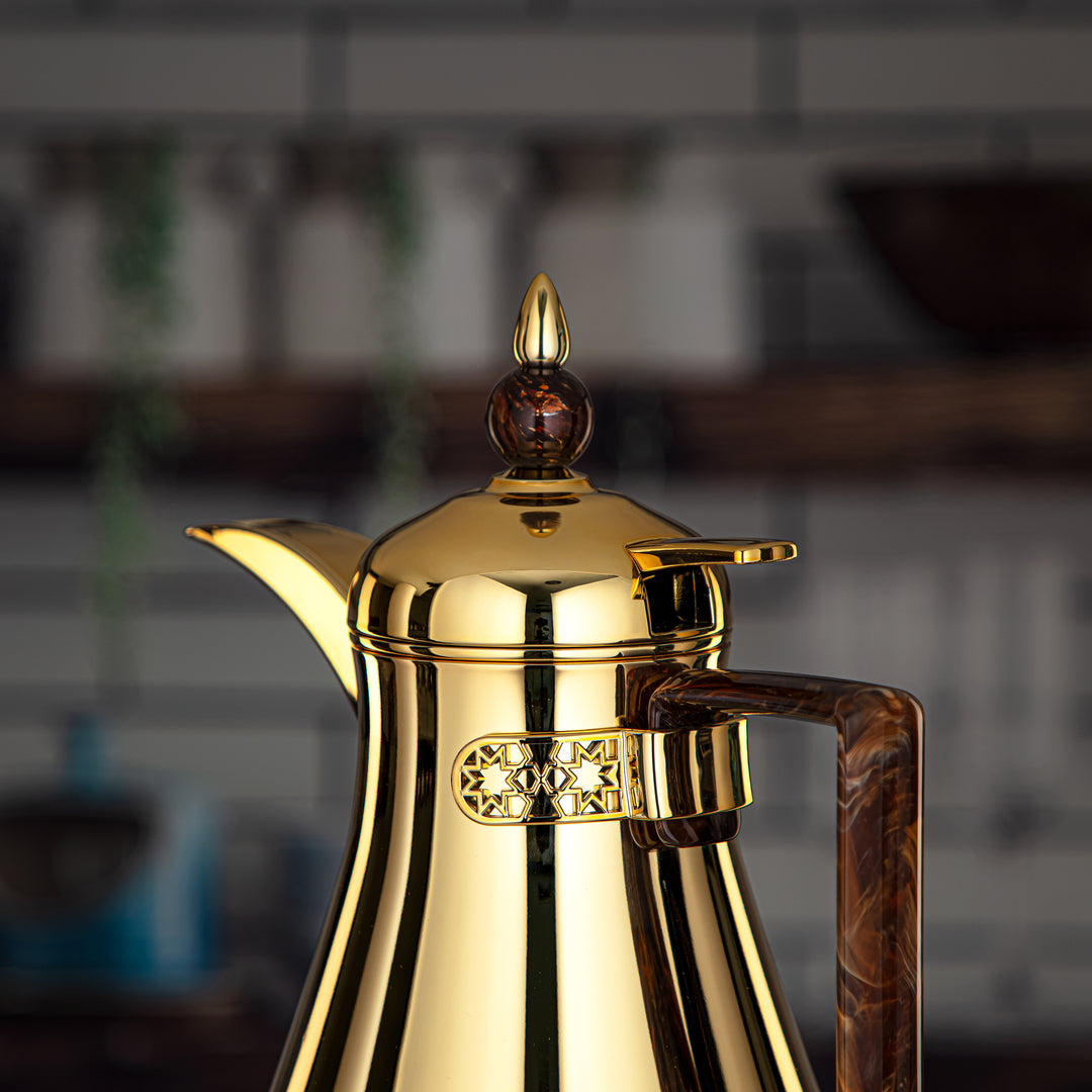 Almarjan 0.35 Liter Vacuum Flask Gold - FG803-035 PBR/G