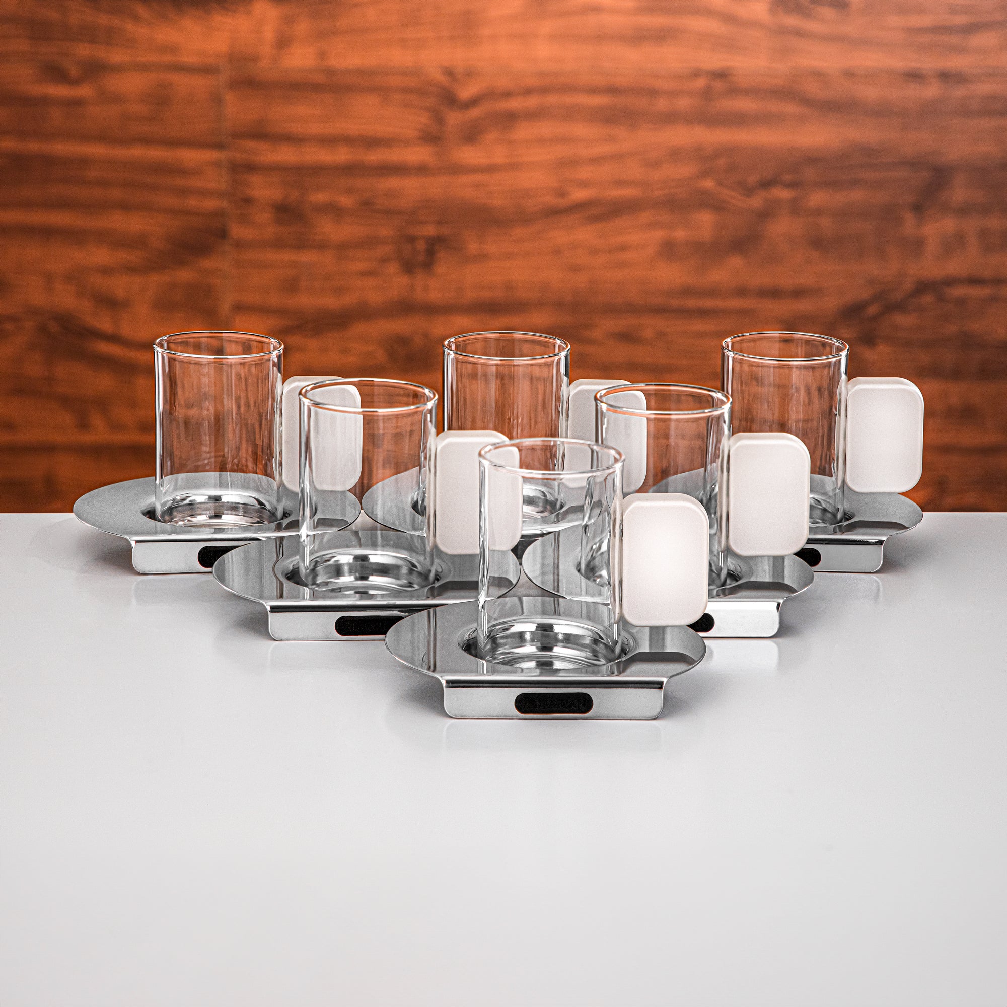 دائمًا المرجان طقم ترمس فاكيوم 0.5 لتر و1 لتر أبيض لؤلؤي غير لامع وفضي (FG815-21 MPW/C)