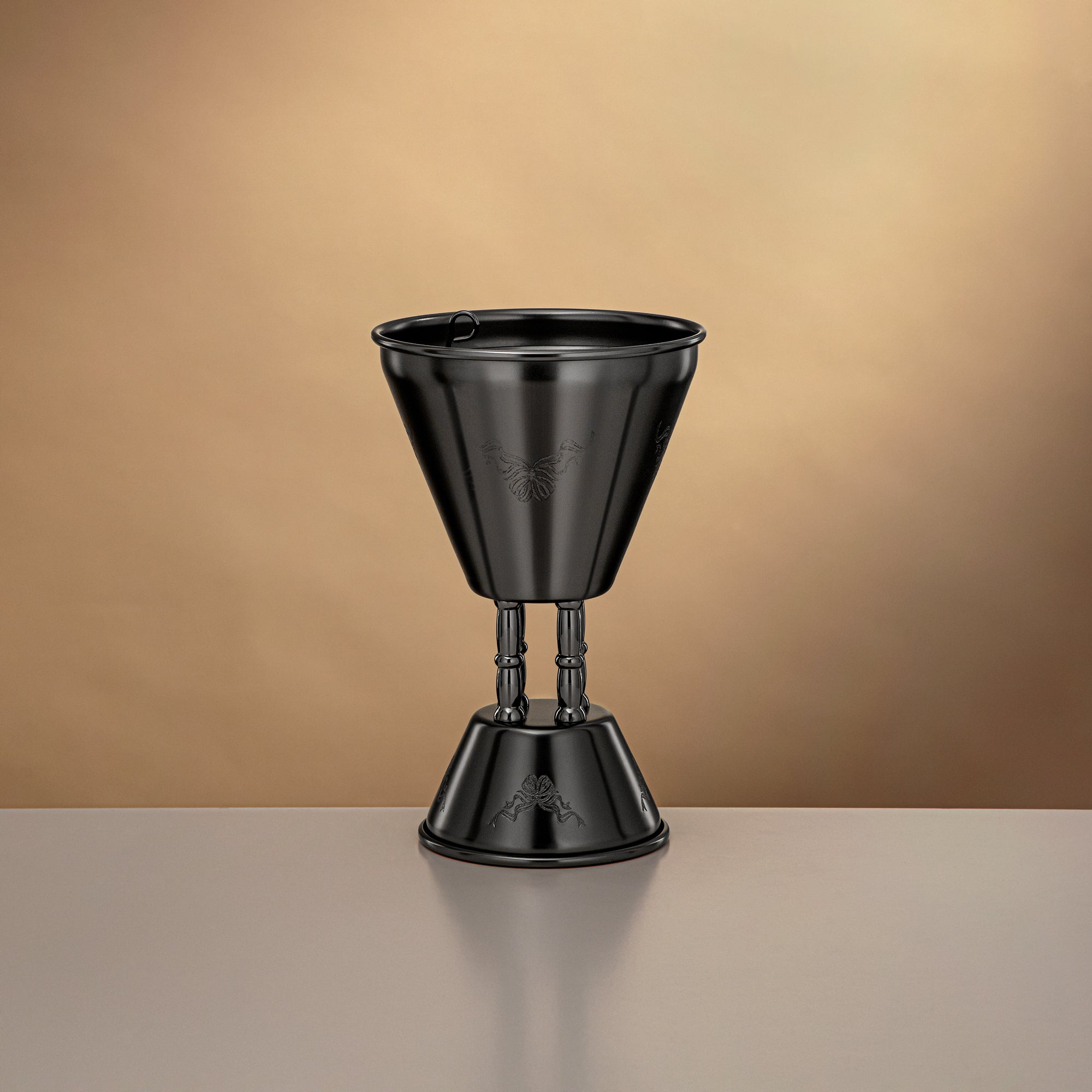 Almarjan 21 CM Incense Burner Matte Black - HT2506093