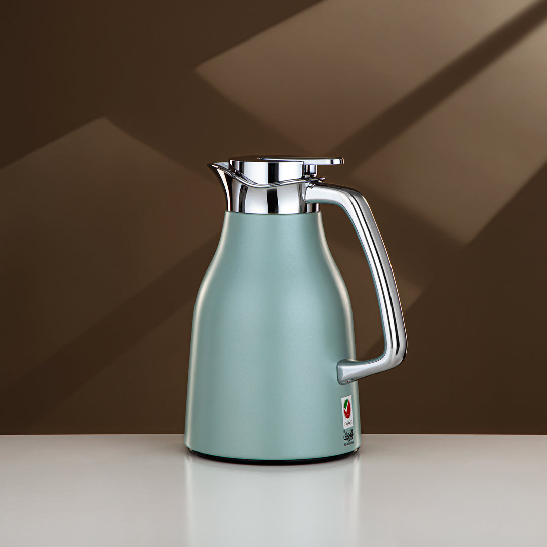 Almarjan 0.7 Liter Vacuum Flask Matt Green & Silver - RGC-0700Q405YZC