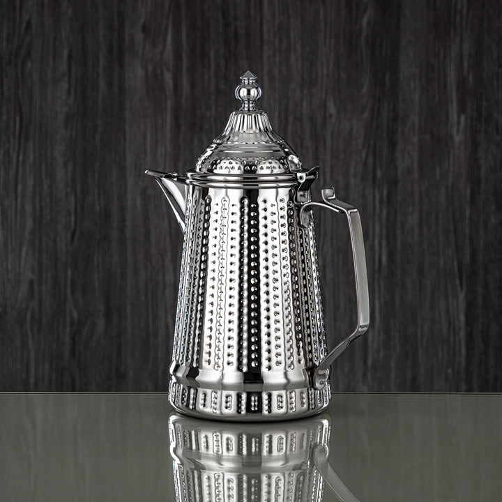 Almarjan 2 Liter Barari Collection Stainless Steel Milk Jug Silver - STS0013070