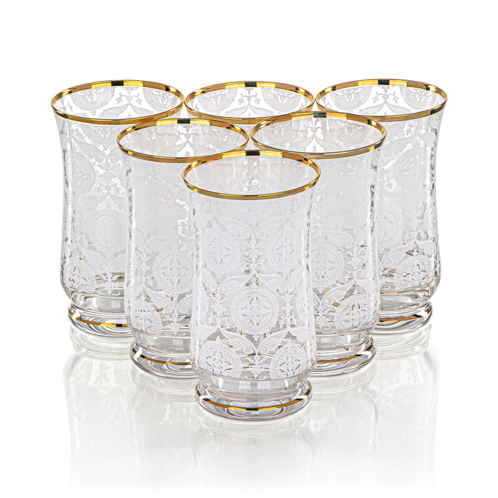 Almarjan 250 ML Glass Water Cup - 1102B-AGW