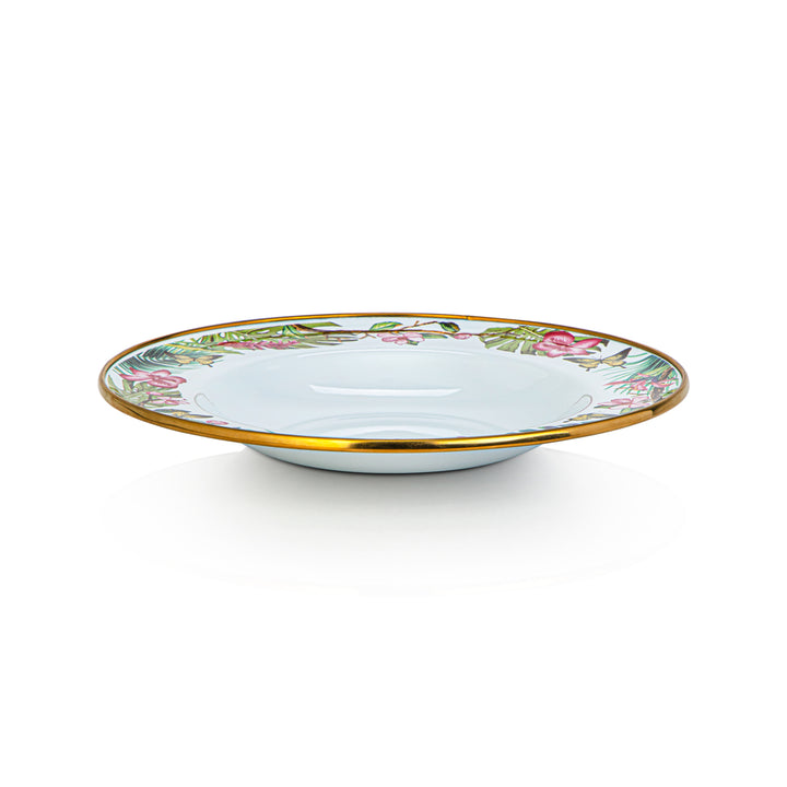 Almarjan 22 CM Tohfa Collection Enamel Deep Plate - 287421076