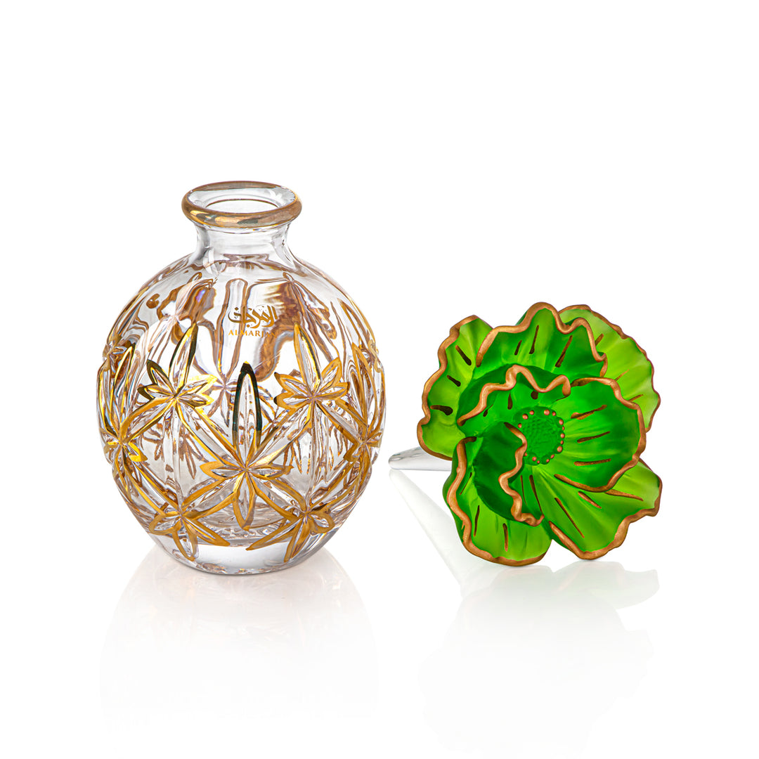 Almarjan 16 Tola Perfume Bottle - VR-HAM013-GG Green