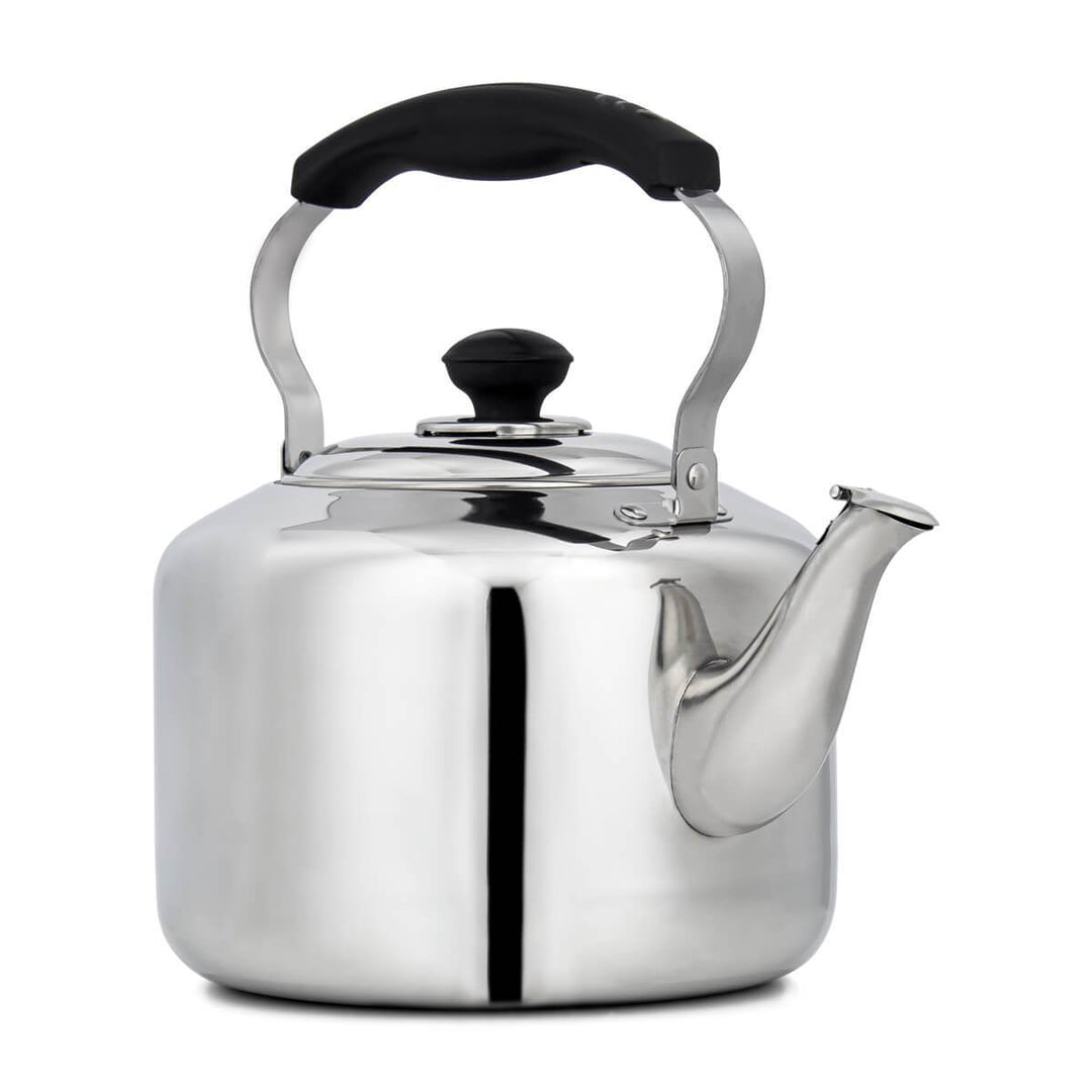 Shop Elegance Mohebbi 5 Liter Stainless Steel Whistling Kettle Silver at Almarjanstore.com - UAE